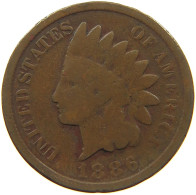 UNITED STATES OF AMERICA CENT 1886 INDIAN HEAD #c012 0117 - 1859-1909: Indian Head