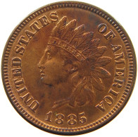 UNITED STATES OF AMERICA CENT 1885 VZ INDIAN HEAD #t140 0425 - 1859-1909: Indian Head