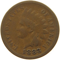 UNITED STATES OF AMERICA CENT 1883 INDIAN HEAD #c083 0665 - 1859-1909: Indian Head