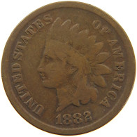 UNITED STATES OF AMERICA CENT 1882 INDIAN HEAD #c083 0623 - 1859-1909: Indian Head