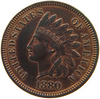 UNITED STATES OF AMERICA CENT 1880 INDIAN HEAD #t140 0415 - 1859-1909: Indian Head