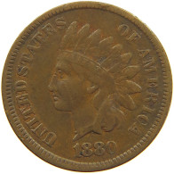 UNITED STATES OF AMERICA CENT 1880 INDIAN HEAD #c045 0449 - 1859-1909: Indian Head