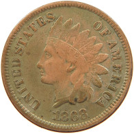 UNITED STATES OF AMERICA CENT 1868 INDIAN HEAD #t143 0437 - 1859-1909: Indian Head