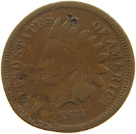 UNITED STATES OF AMERICA CENT 1873 INDIAN HEAD #a063 0233 - 1859-1909: Indian Head