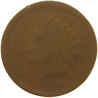 UNITED STATES OF AMERICA CENT 1867 INDIAN HEAD #c036 0167 - 1859-1909: Indian Head