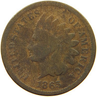 UNITED STATES OF AMERICA CENT 1865 INDIAN HEAD #a094 0289 - 1859-1909: Indian Head