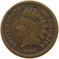 UNITED STATES OF AMERICA CENT 1864 INDIAN HEAD #a059 0697 - 1859-1909: Indian Head