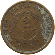 UNITED STATES OF AMERICA 2 CENTS 1870  #c057 0231 - 2, 3 & 20 Cent