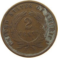 UNITED STATES OF AMERICA 2 CENTS 1870  #c057 0231 - 2, 3 & 20 Cents