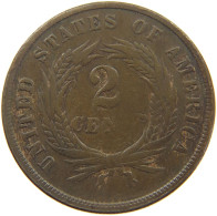 UNITED STATES OF AMERICA 2 CENTS 1864  #t001 0119 - 2, 3 & 20 Cents