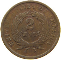 UNITED STATES OF AMERICA 2 CENTS 1864  #a011 0643 - E.Cents De 2, 3 & 20