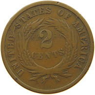 UNITED STATES OF AMERICA 2 CENTS 1865  #c010 0121 - 2, 3 & 20 Cents