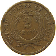 UNITED STATES OF AMERICA 2 CENTS 1864  #c010 0119 - E.Cents De 2, 3 & 20