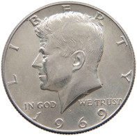 UNITED STATES OF AMERICA 1/2 DOLLAR 1969 D KENNEDY #a073 0637 - 1964-…: Kennedy