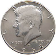 UNITED STATES OF AMERICA 1/2 DOLLAR 1968 D KENNEDY #a082 0079 - 1964-…: Kennedy