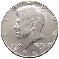 UNITED STATES OF AMERICA 1/2 DOLLAR 1967 KENNEDY #c081 0615 - 1964-…: Kennedy