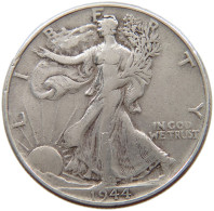 UNITED STATES OF AMERICA 1/2 DOLLAR 1944 LIBERTY WALKING #a068 0629 - 1916-1947: Liberty Walking