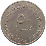 UNITED ARAB EMIRATES 50 FILS 1973  #a037 0171 - Emirati Arabi