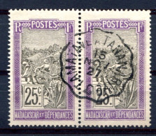 RC 26187 MADAGASCAR - CONVOYEUR TAMATAVE A TANANARIVE / C BELLE OBLITÉRATION DE 1927 TB - Usati