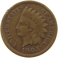 UNITED STATES OF AMERICA CENT 1905 INDIAN HEAD #c007 0169 - 1859-1909: Indian Head