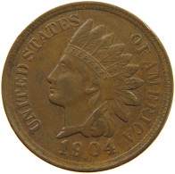 UNITED STATES OF AMERICA CENT 1904 INDIAN HEAD #t140 0423 - 1859-1909: Indian Head