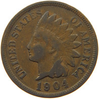 UNITED STATES OF AMERICA CENT 1904 INDIAN HEAD #s063 0053 - 1859-1909: Indian Head