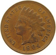 UNITED STATES OF AMERICA CENT 1904 INDIAN HEAD #c063 0223 - 1859-1909: Indian Head