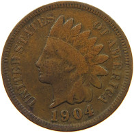 UNITED STATES OF AMERICA CENT 1904 INDIAN HEAD #a050 0499 - 1859-1909: Indian Head