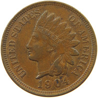 UNITED STATES OF AMERICA CENT 1904 INDIAN HEAD #a036 0681 - 1859-1909: Indian Head
