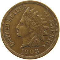 UNITED STATES OF AMERICA CENT 1903 INDIAN HEAD #t140 0429 - 1859-1909: Indian Head