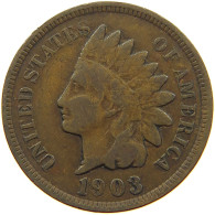 UNITED STATES OF AMERICA CENT 1903 INDIAN HEAD #s063 0351 - 1859-1909: Indian Head