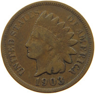 UNITED STATES OF AMERICA CENT 1903 INDIAN HEAD #s063 0071 - 1859-1909: Indian Head