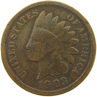 UNITED STATES OF AMERICA CENT 1903 INDIAN HEAD #c083 0629 - 1859-1909: Indian Head