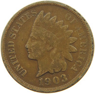 UNITED STATES OF AMERICA CENT 1903 INDIAN HEAD #c006 0129 - 1859-1909: Indian Head