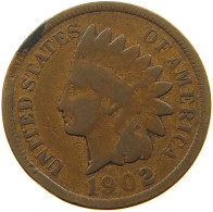 UNITED STATES OF AMERICA CENT 1902 INDIAN HEAD #a036 0665 - 1859-1909: Indian Head