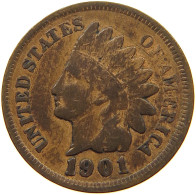 UNITED STATES OF AMERICA CENT 1901 INDIAN HEAD #s063 0057 - 1859-1909: Indian Head