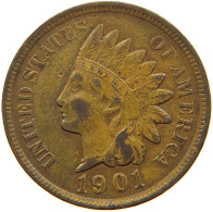 UNITED STATES OF AMERICA CENT 1901 INDIAN HEAD #s063 0047 - 1859-1909: Indian Head