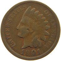 UNITED STATES OF AMERICA CENT 1901 INDIAN HEAD #a063 0239 - 1859-1909: Indian Head