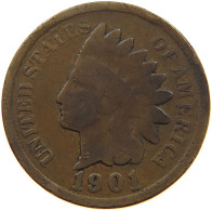 UNITED STATES OF AMERICA CENT 1901 INDIAN HEAD #a013 0367 - 1859-1909: Indian Head