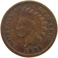 UNITED STATES OF AMERICA CENT 1899 INDIAN HEAD #a063 0259 - 1859-1909: Indian Head