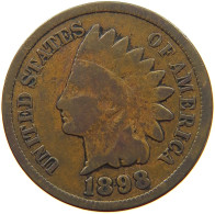 UNITED STATES OF AMERICA CENT 1898 INDIAN HEAD #s063 0359 - 1859-1909: Indian Head