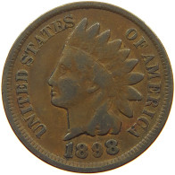 UNITED STATES OF AMERICA CENT 1898 INDIAN HEAD #s063 0293 - 1859-1909: Indian Head