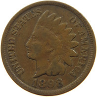 UNITED STATES OF AMERICA CENT 1898 INDIAN HEAD #s063 0099 - 1859-1909: Indian Head