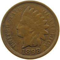 UNITED STATES OF AMERICA CENT 1898 INDIAN HEAD #a094 0295 - 1859-1909: Indian Head