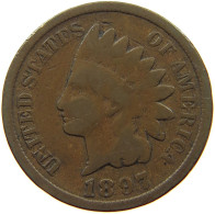 UNITED STATES OF AMERICA CENT 1897 INDIAN HEAD #s063 0333 - 1859-1909: Indian Head