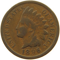 UNITED STATES OF AMERICA CENT 1896 INDIAN HEAD #s063 0393 - 1859-1909: Indian Head