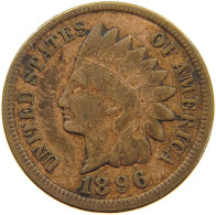 UNITED STATES OF AMERICA CENT 1896 INDIAN HEAD #a063 0201 - 1859-1909: Indian Head