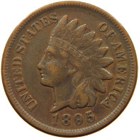 UNITED STATES OF AMERICA CENT 1895 INDIAN HEAD #s063 0095 - 1859-1909: Indian Head