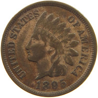 UNITED STATES OF AMERICA CENT 1895 INDIAN HEAD #c036 0345 - 1859-1909: Indian Head