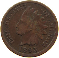 UNITED STATES OF AMERICA CENT 1893 INDIAN HEAD #s063 0405 - 1859-1909: Indian Head